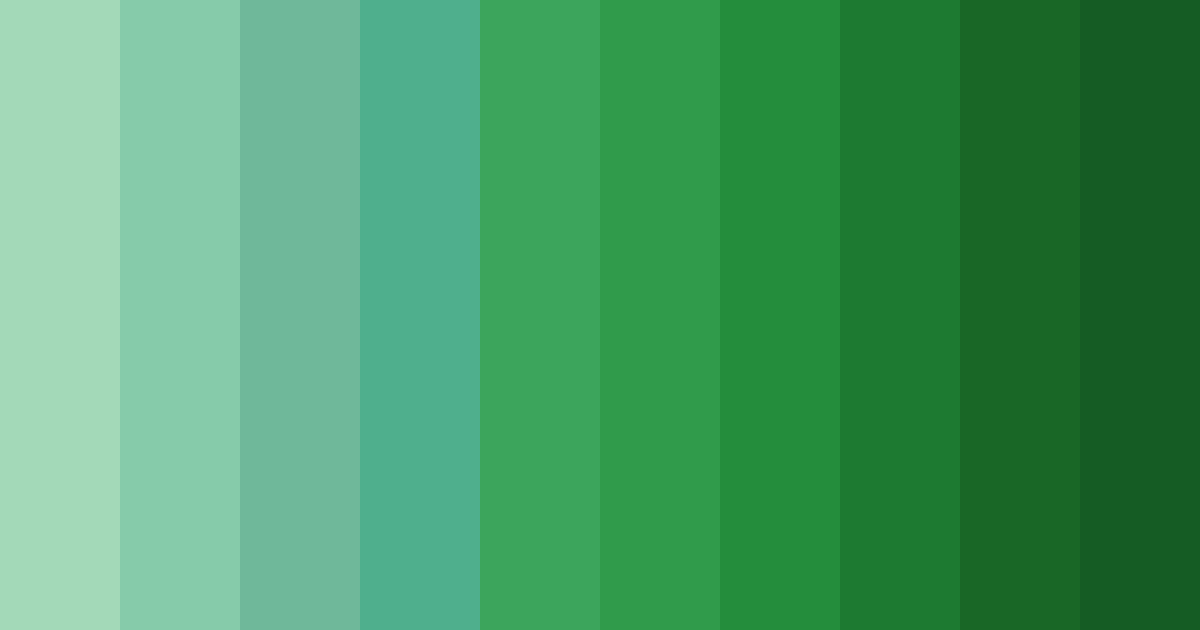 Download emerald oasis color palette PNG image (landscape)