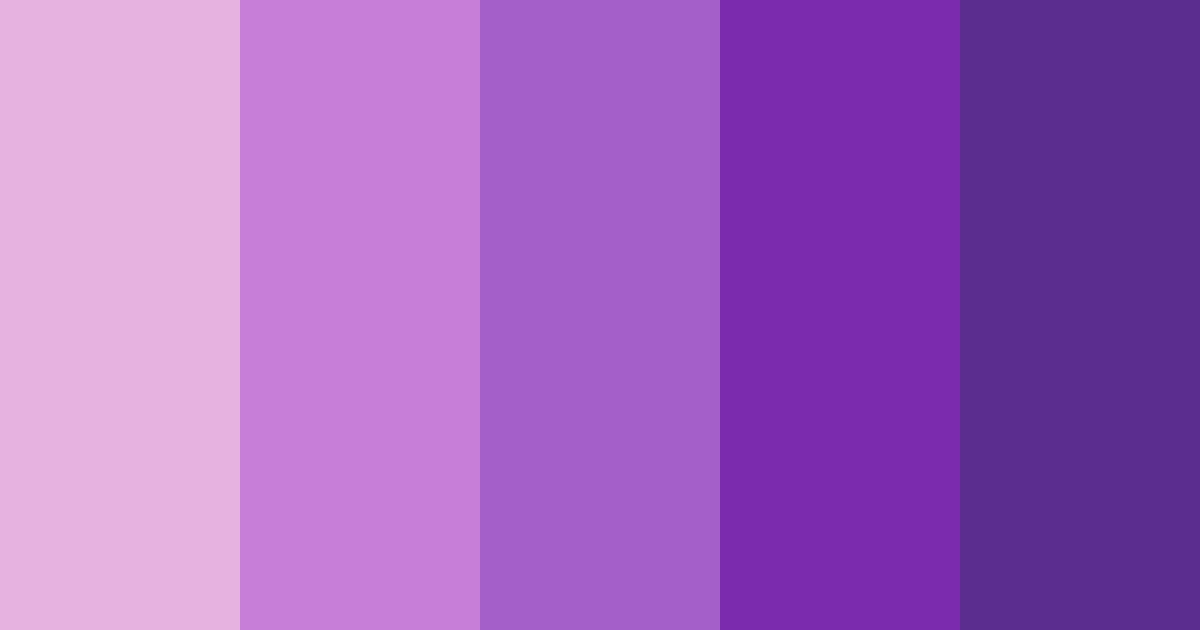 Download purple dream color palette PNG image (landscape)
