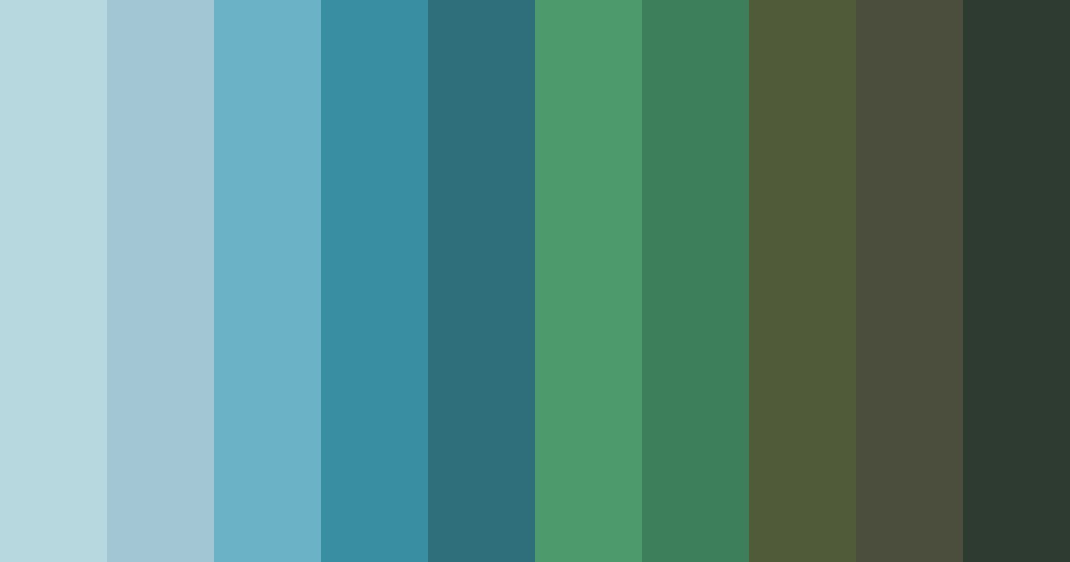 Download mountain serenity color palette PNG image (landscape)