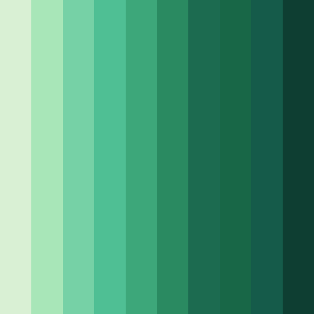 Download whispers of the woods color palette PNG image (square)
