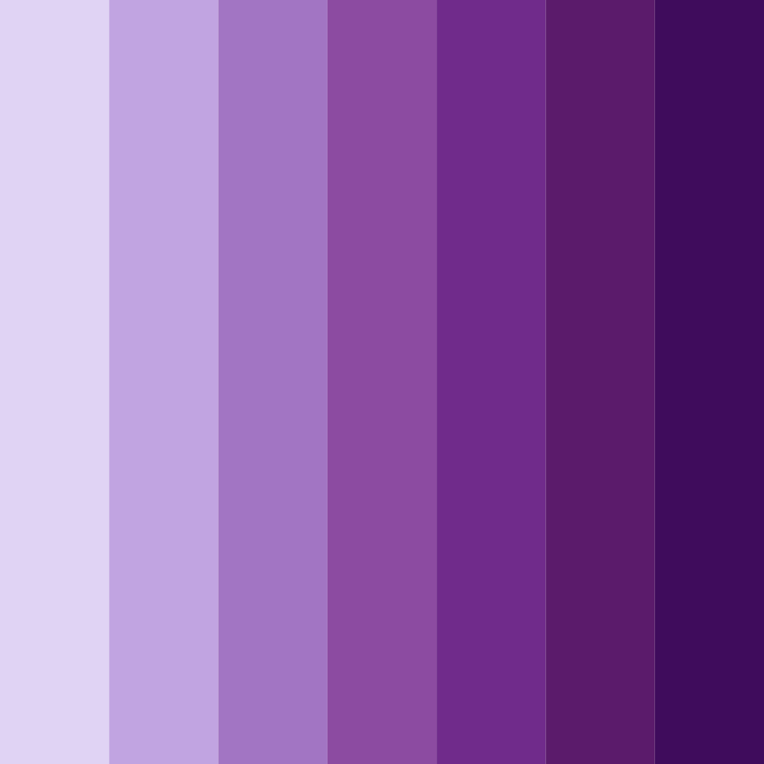 Download dark violet dream color palette PNG image (square)