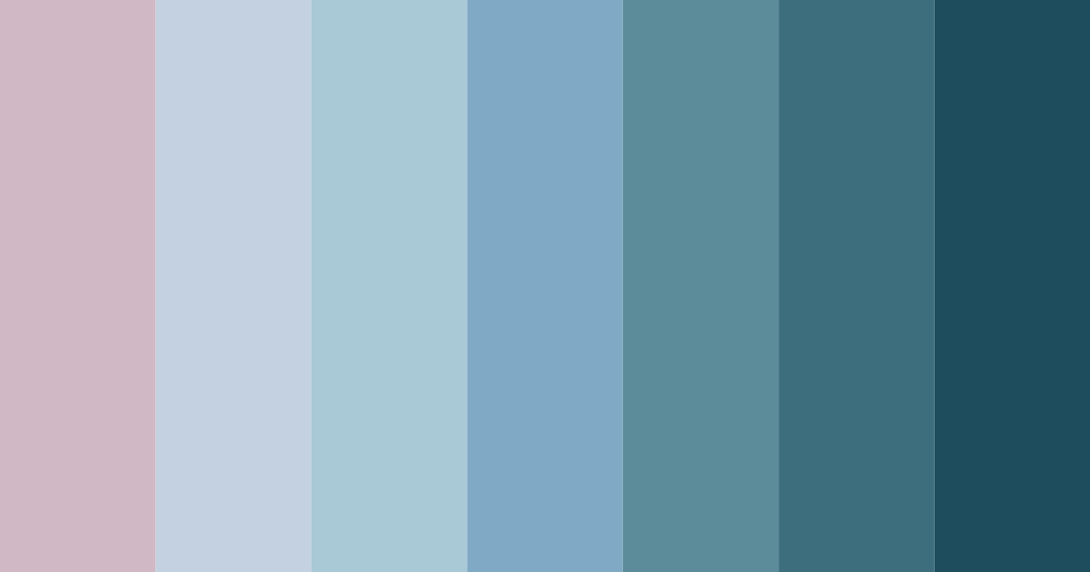 Download serene harmony color palette PNG image (landscape)