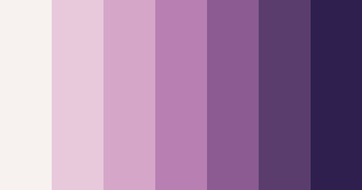 Download enchanted lilac dream color palette PNG image (landscape)