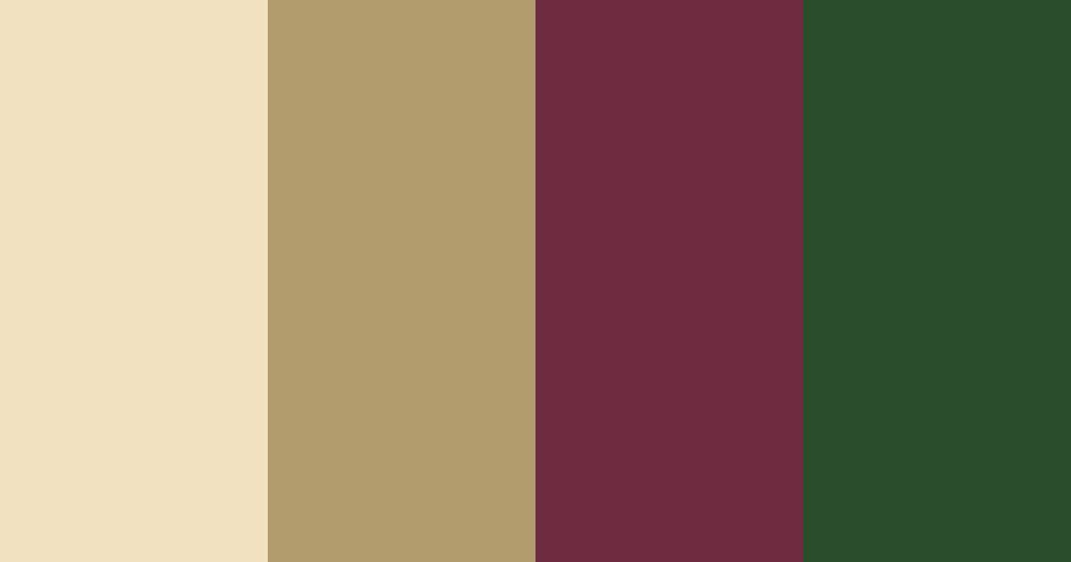 Download champagne forest color palette PNG image (landscape)