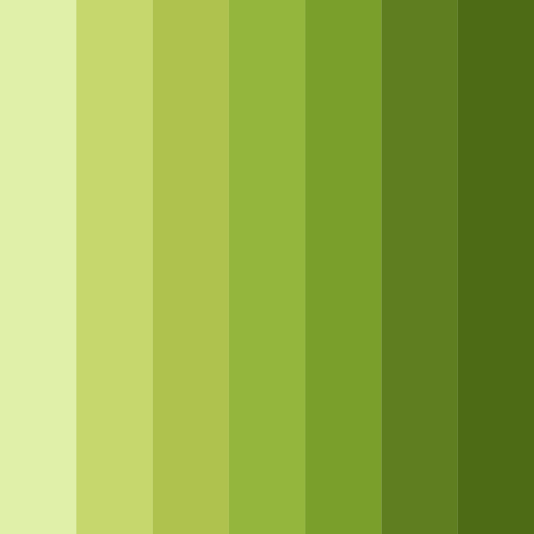Download lemon green delight color palette PNG image (square)