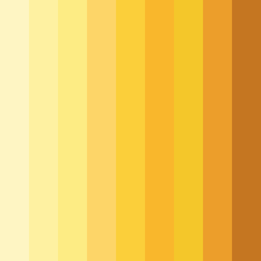 Download sunlit meadow color palette PNG image (square)