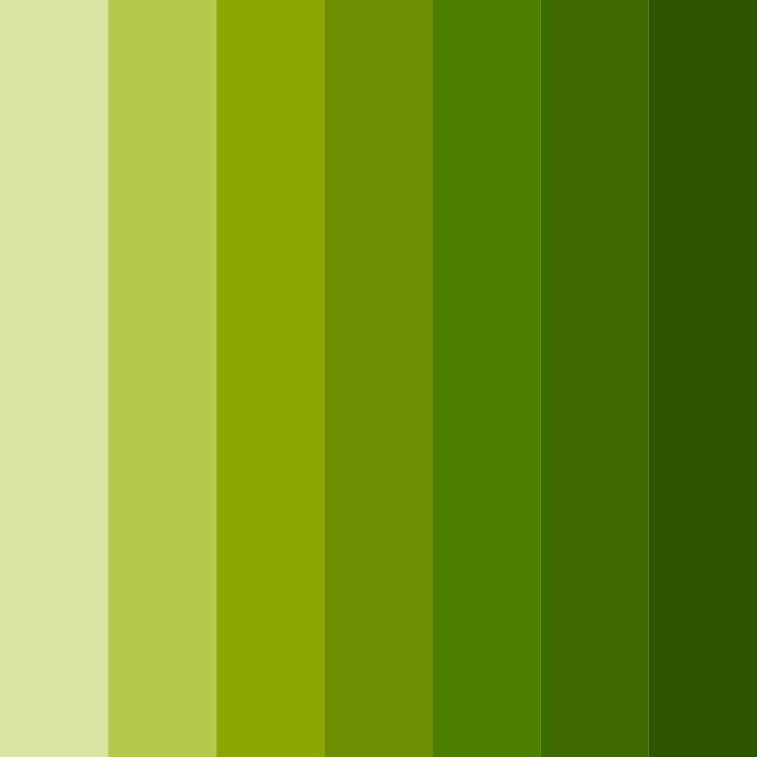 Download dark yellow green color palette PNG image (square)