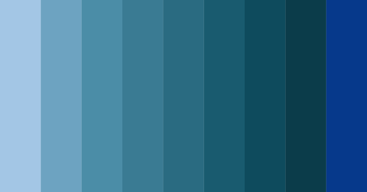 Download oceanic tranquility color palette PNG image (landscape)