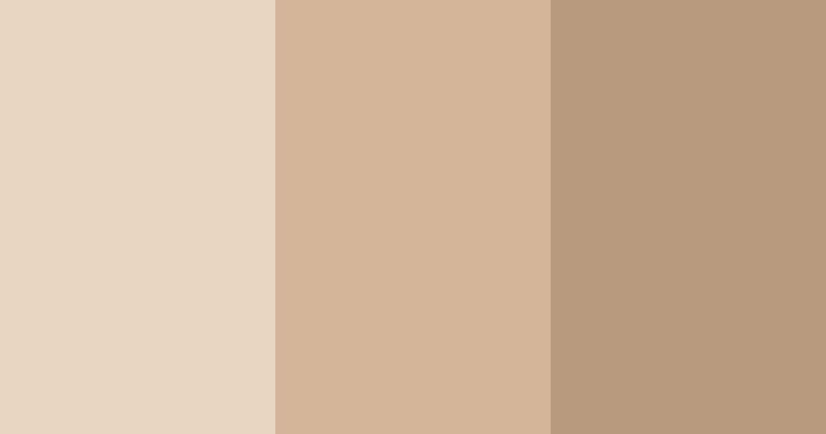 Download creamy harvest color palette PNG image (landscape)