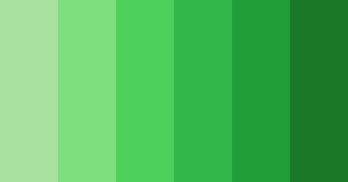 Download verdant symphony color palette PNG image (landscape)