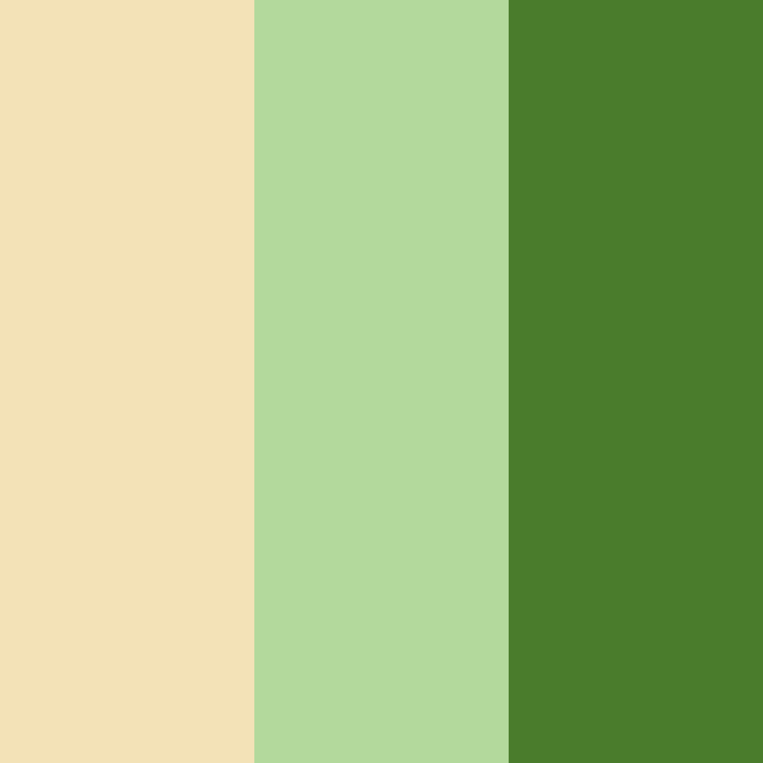 Download golden cream meadow color palette PNG image (square)