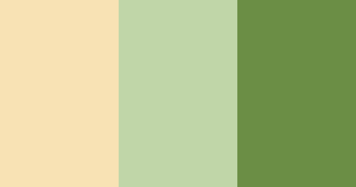 Download golden cream garden color palette PNG image (landscape)