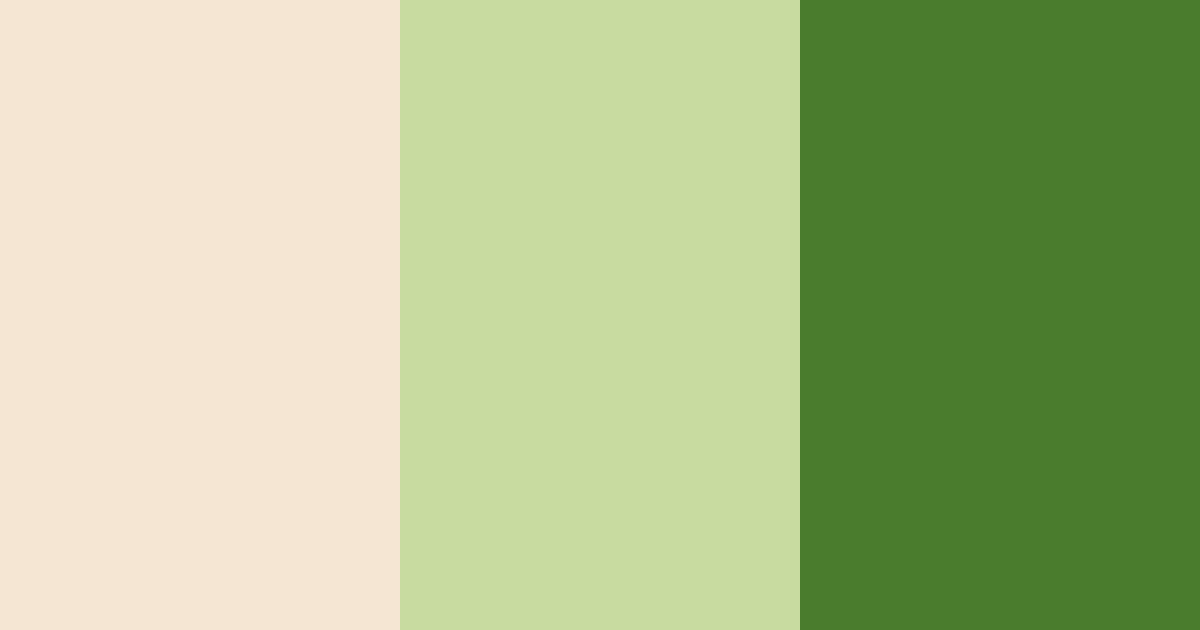 Download golden cream garden color palette PNG image (landscape)