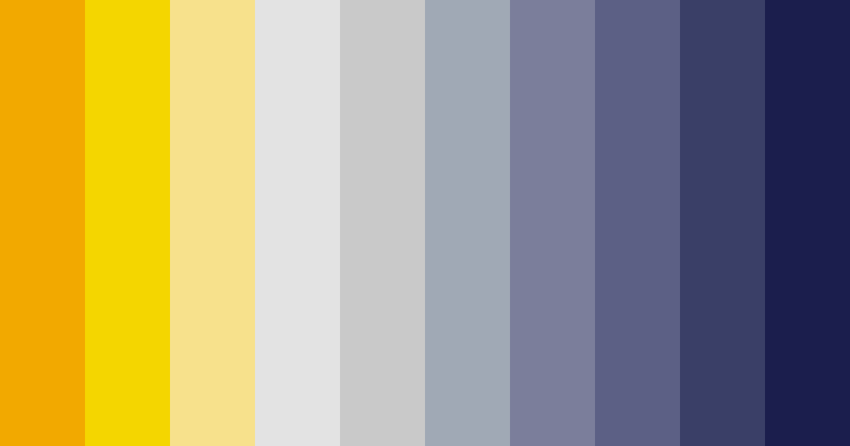 Download shades of yellow and gray color palette PNG image (landscape)