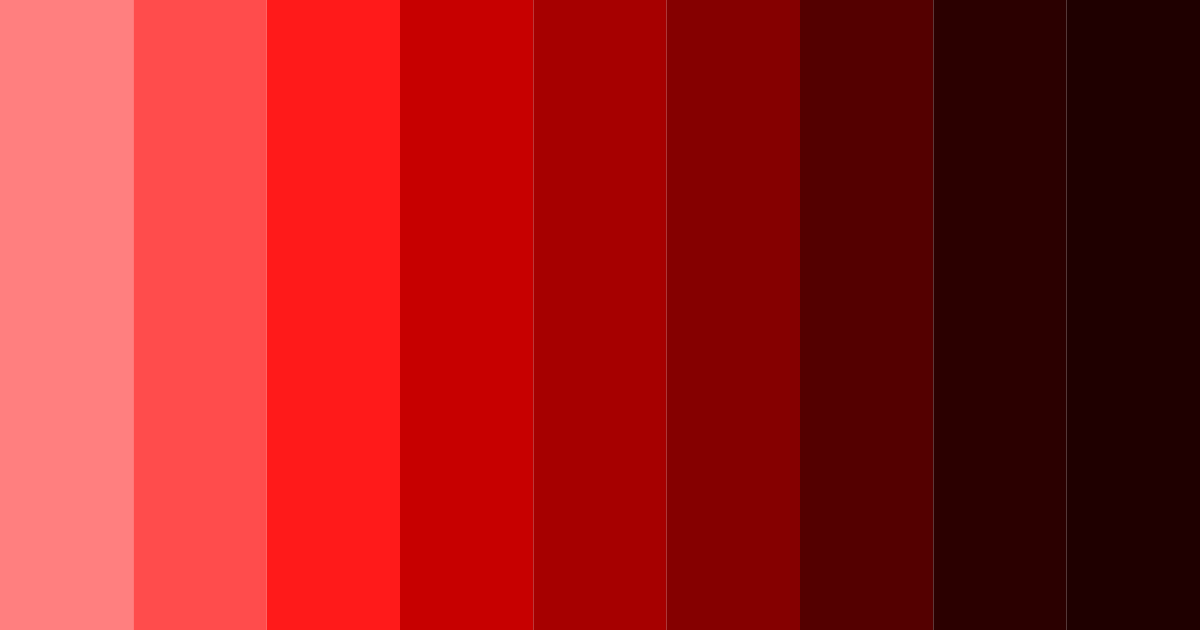 Download infernal crimson color palette PNG image (landscape)