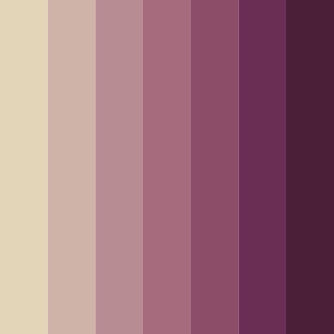 Download threaded elegance color palette PNG image (square)