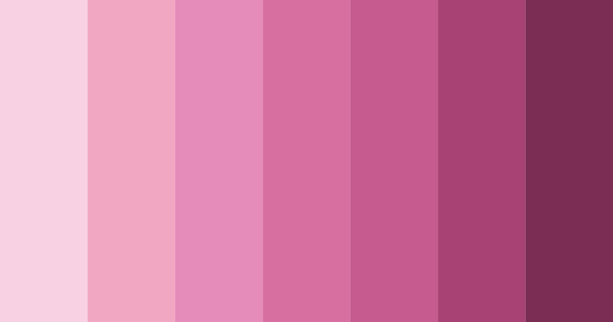 Download soft pink color palette PNG image (landscape)
