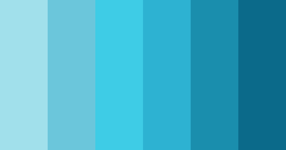 Download aqua dreamscape color palette PNG image (landscape)