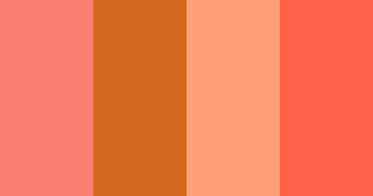 Download sunset warmth color palette PNG image (landscape)