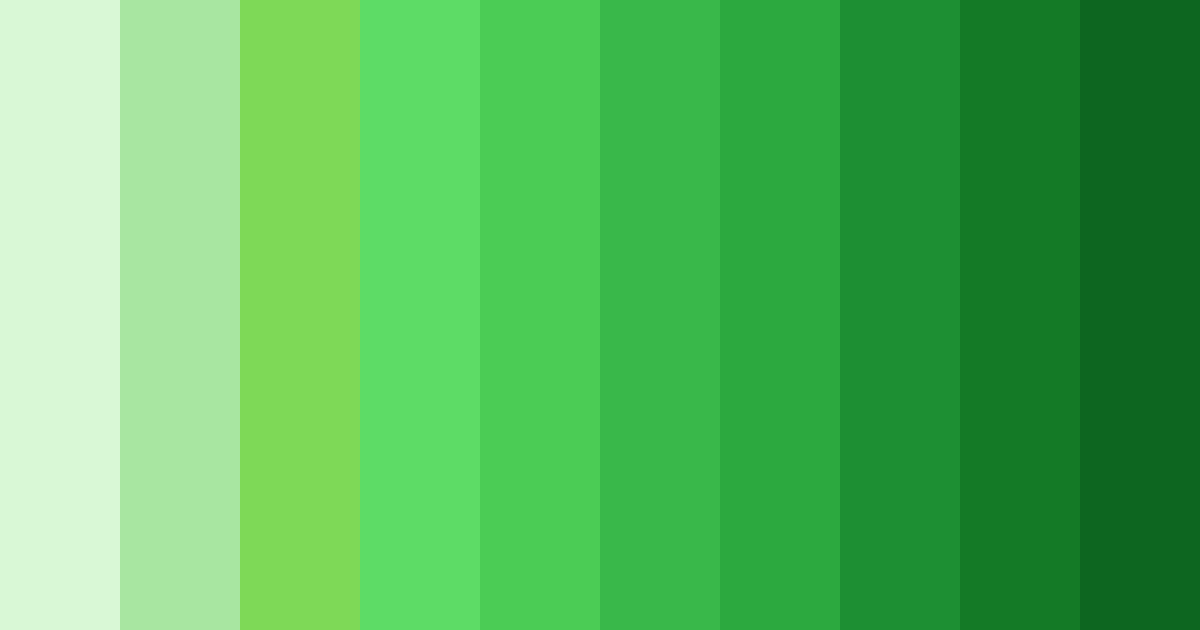 Download verdant symphony color palette PNG image (landscape)