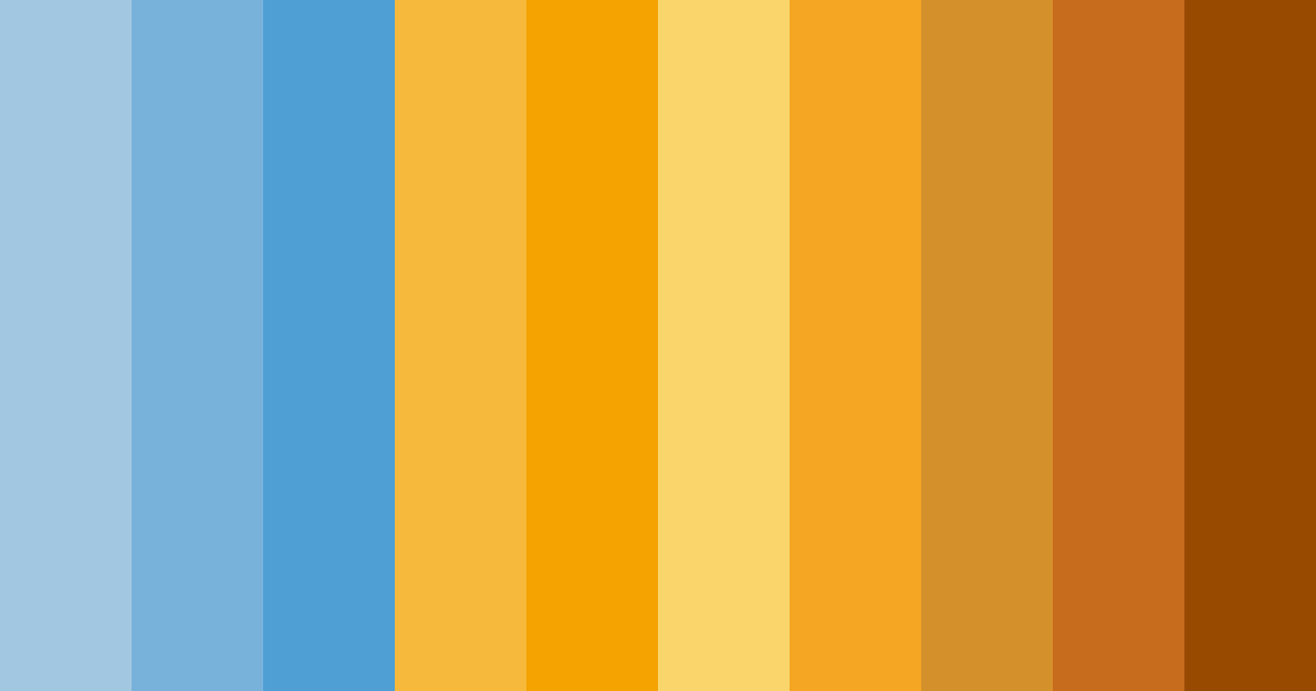 Download orange blue sky color palette PNG image (landscape)