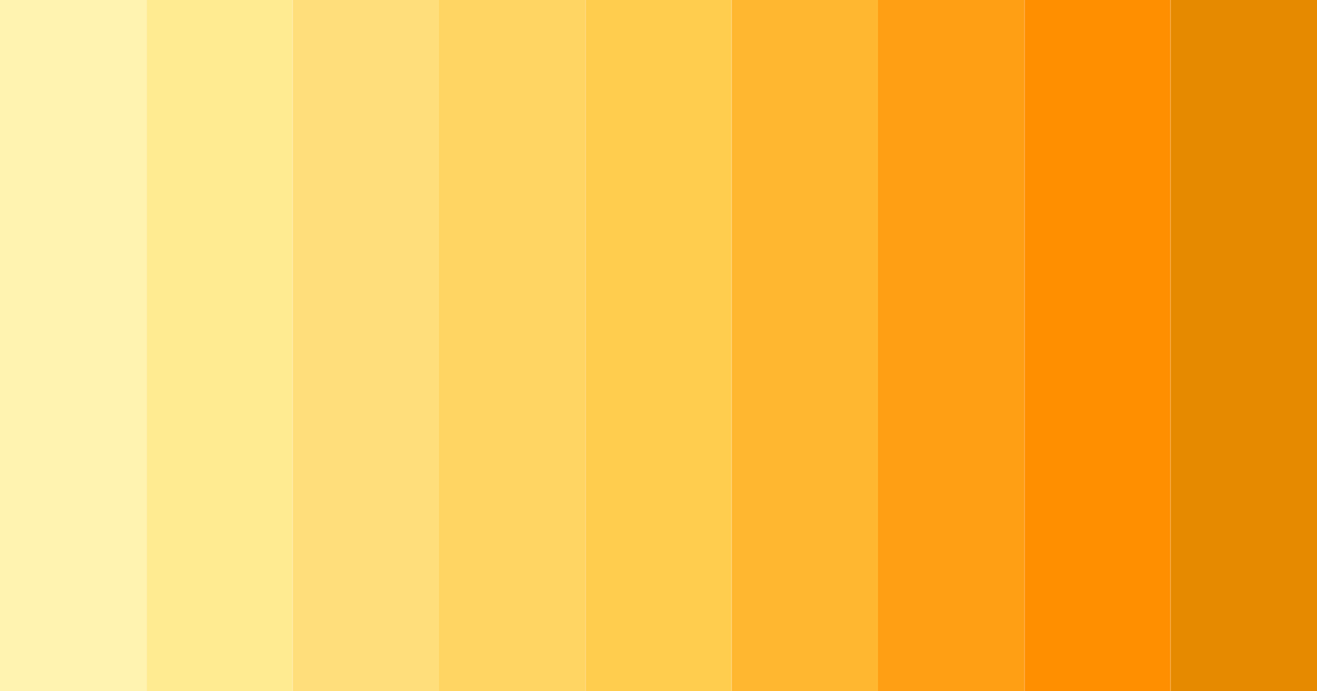 Download golden cream dream color palette PNG image (landscape)
