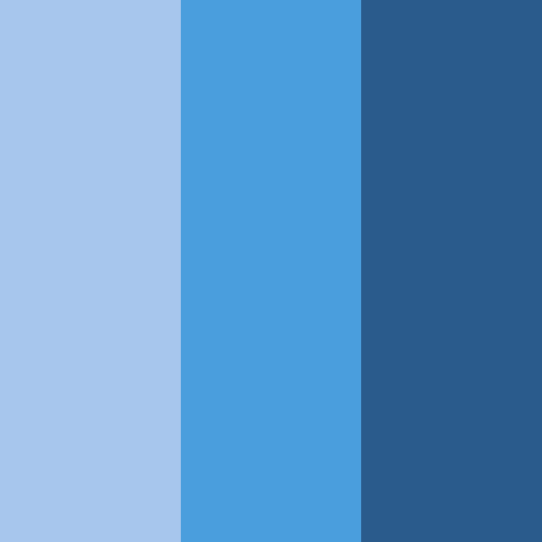Download skyline blues color palette PNG image (square)