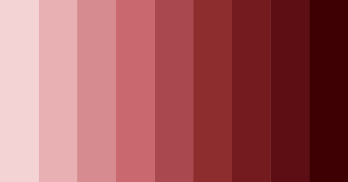 Download deep oxblood color palette PNG image (landscape)