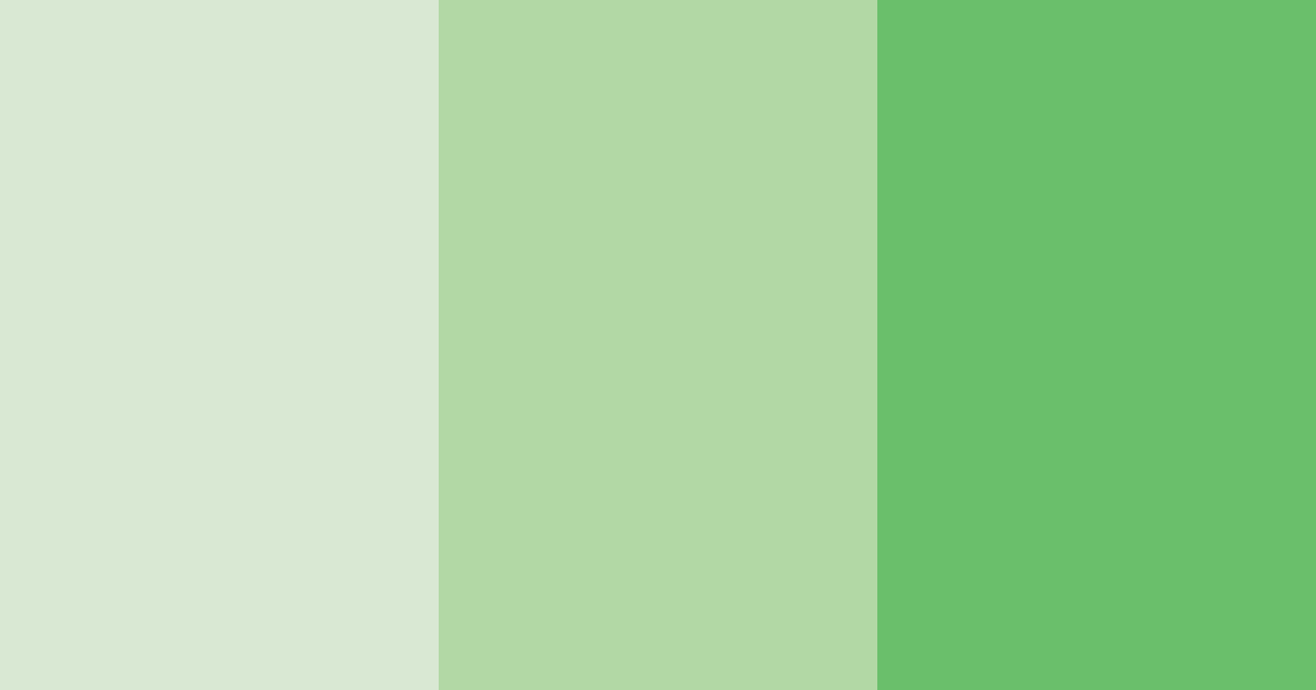 Download light green matcha color palette PNG image (landscape)