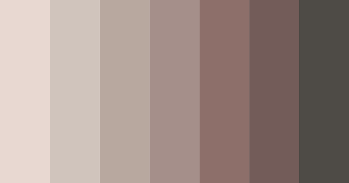 Download coastal elegance color palette PNG image (landscape)