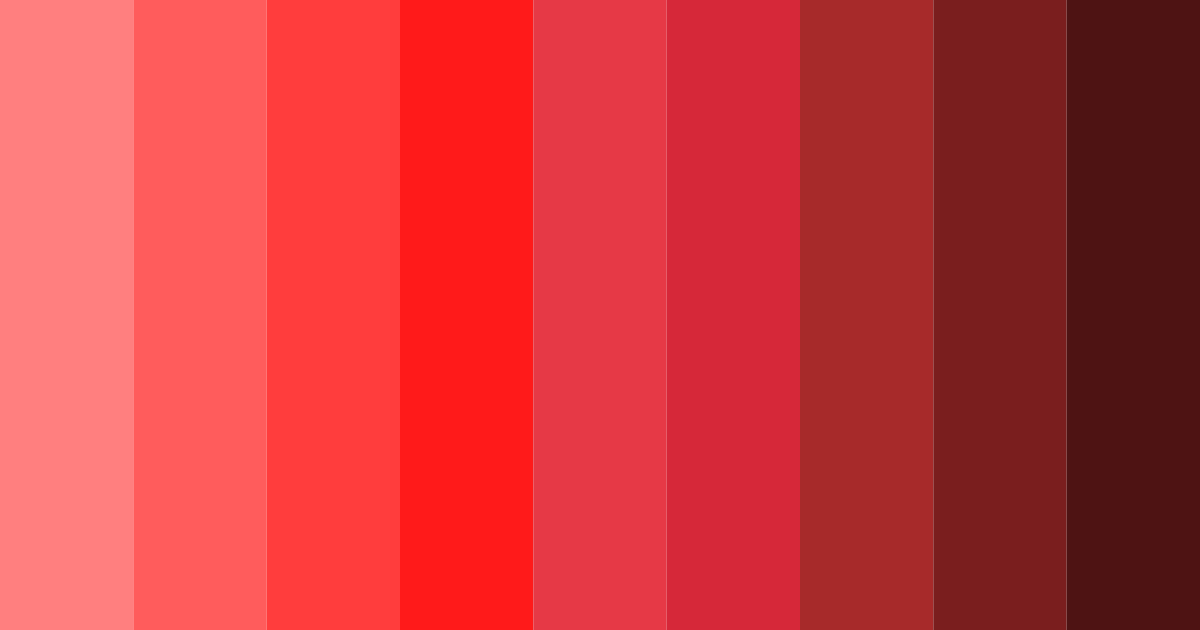Download crimson harvest color palette PNG image (landscape)