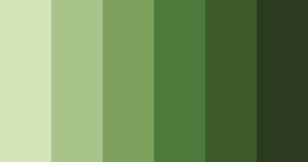 Download verdant embrace color palette PNG image (landscape)