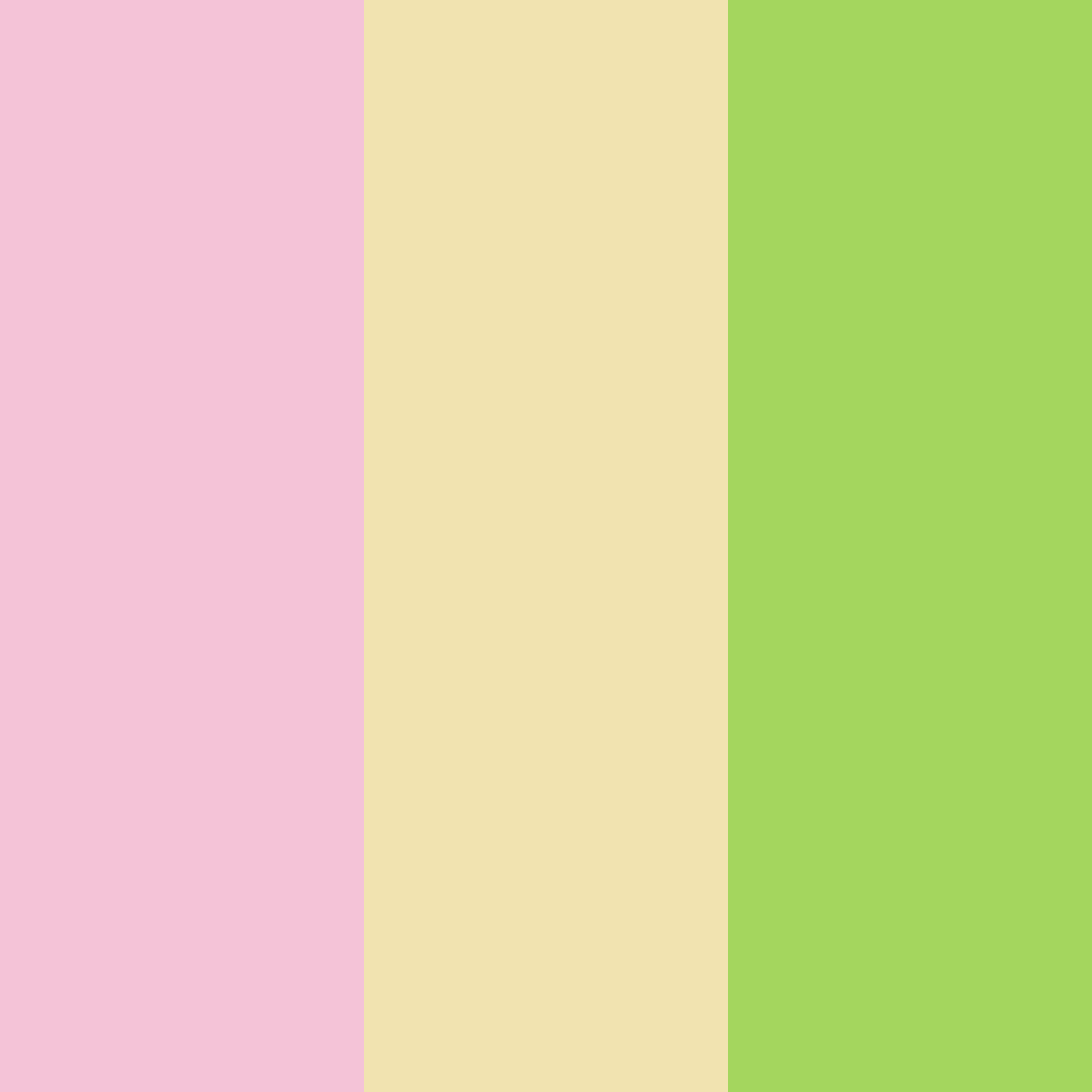 Download soft pink and gold greenery color palette PNG image (square)