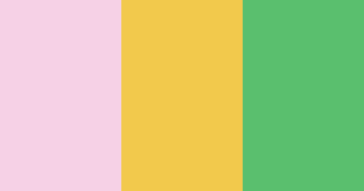 Download pink gold green color palette PNG image (landscape)
