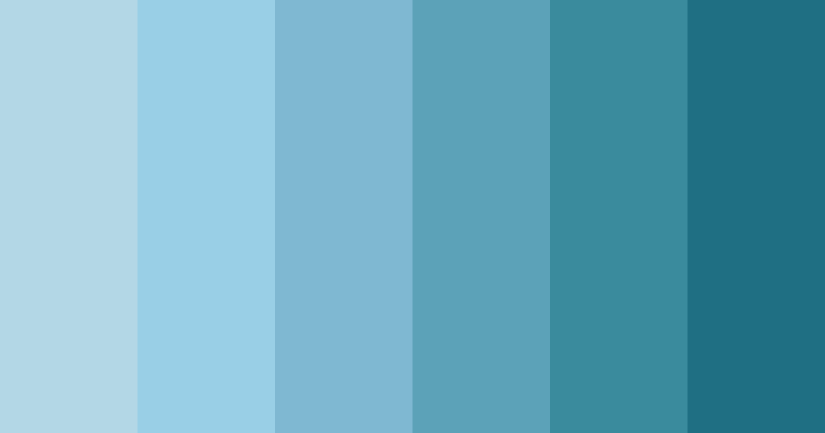Download serenity in blue color palette PNG image (landscape)