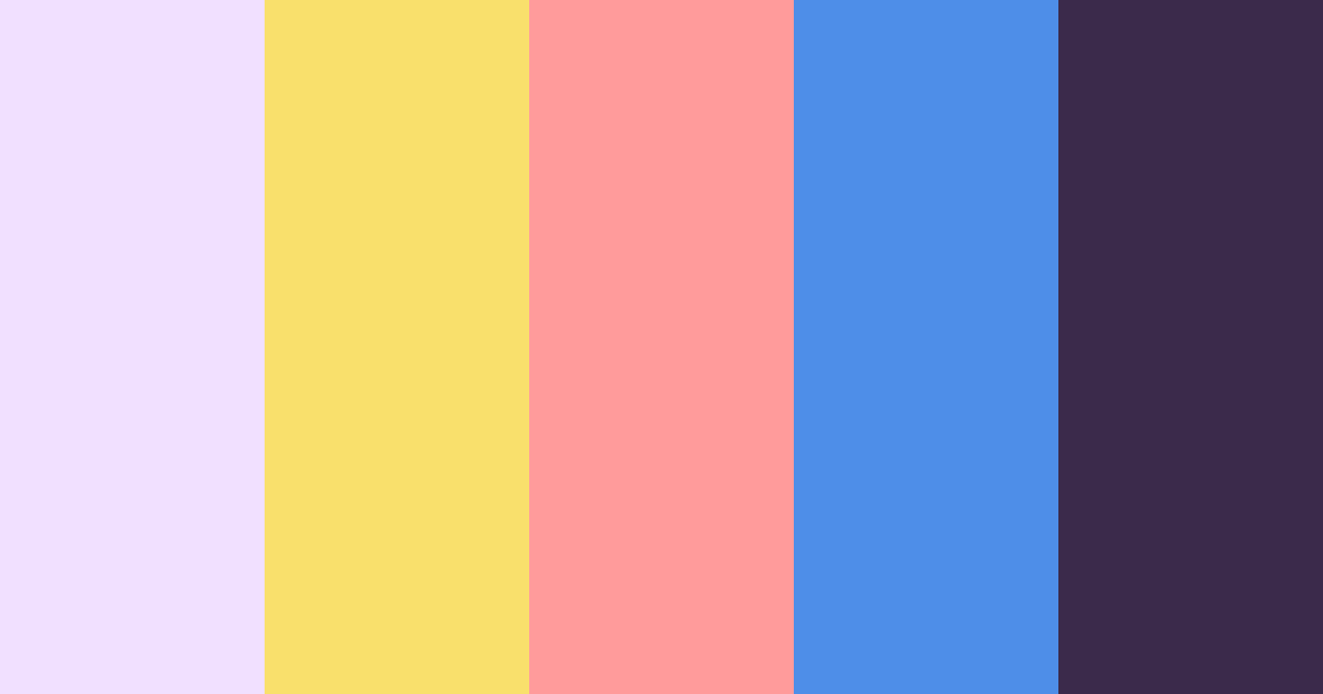 Download colorful celebration color palette PNG image (landscape)