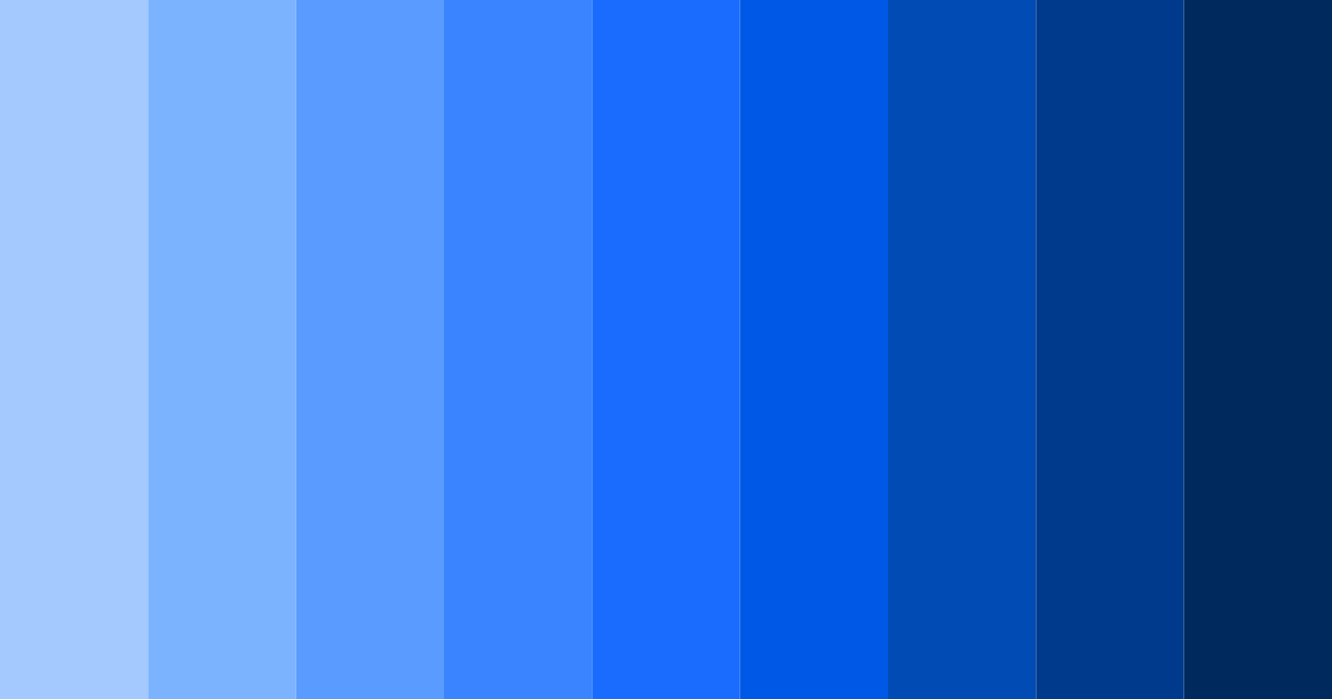 Download skyward blues color palette PNG image (landscape)