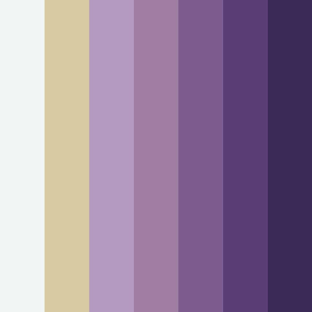 Download whispers of twilight color palette PNG image (square)