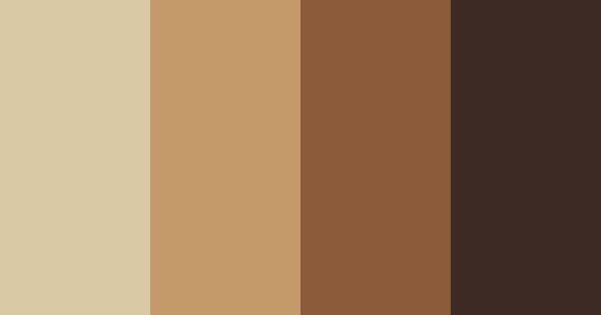 Download earthy embrace color palette PNG image (landscape)