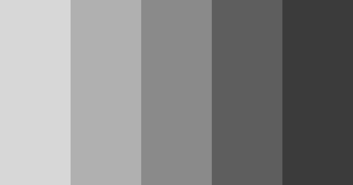 Misty Shadows Color Palette - ColorDrop