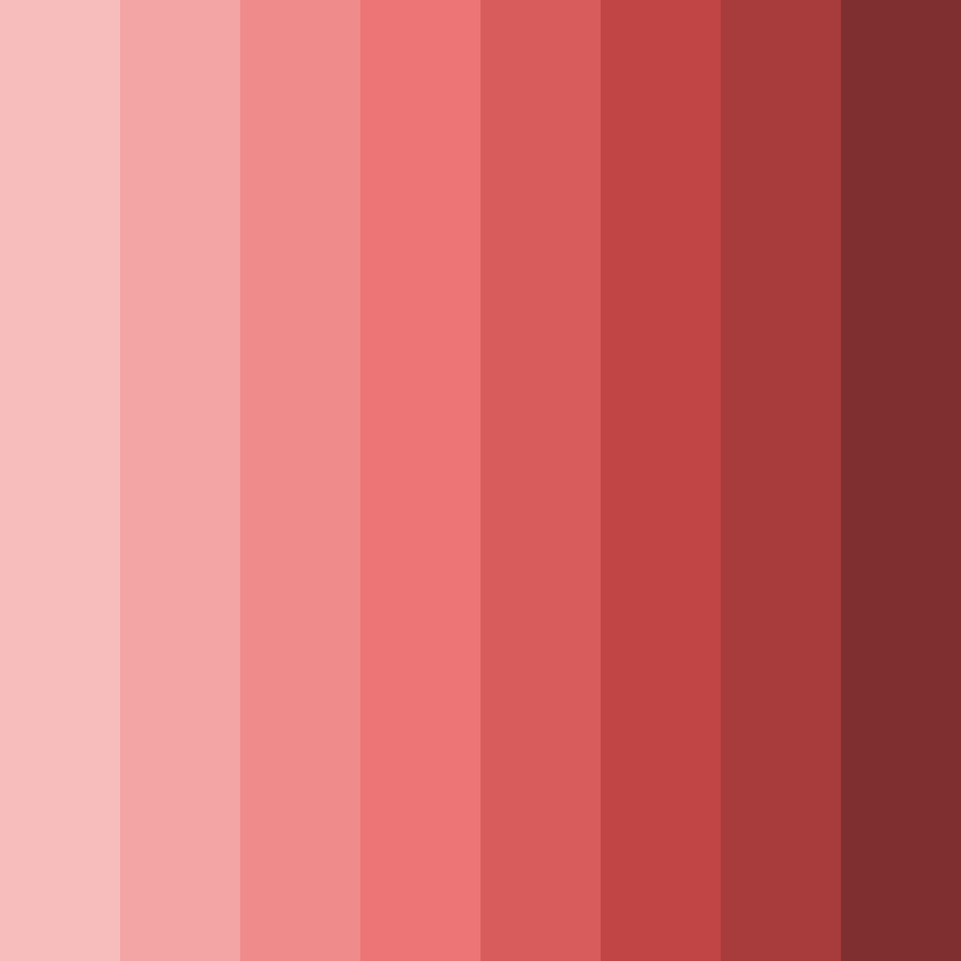 Download blushing ember color palette PNG image (square)