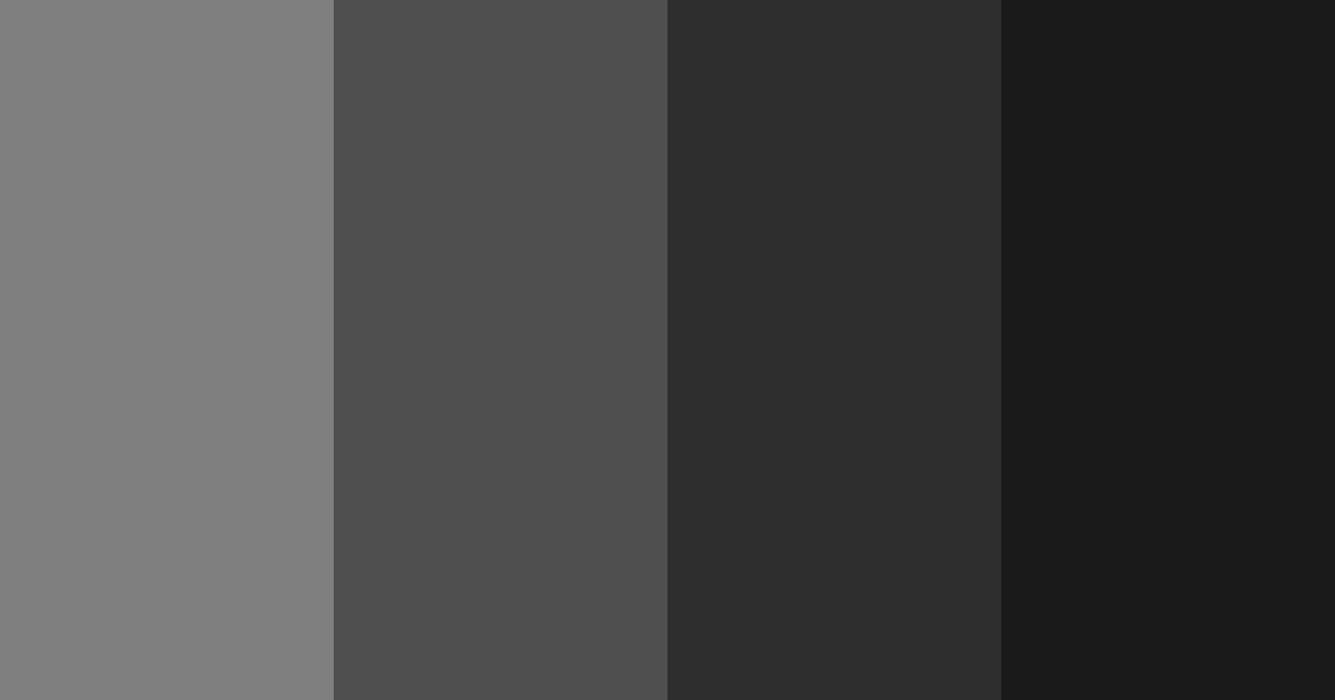 Download shades of obsidian color palette PNG image (landscape)