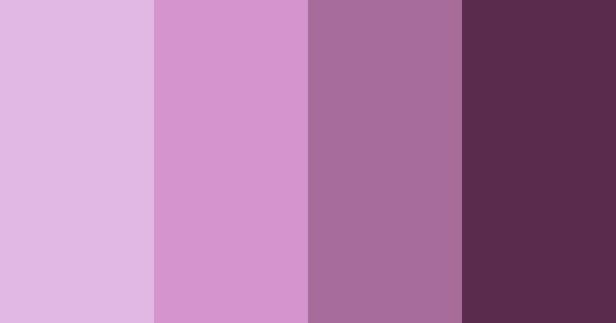 Download ethereal blossom color palette PNG image (landscape)