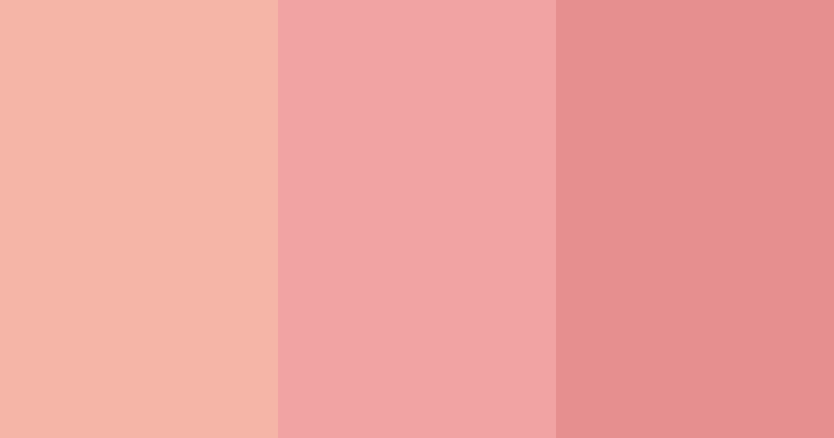 Download soft pink color palette PNG image (landscape)