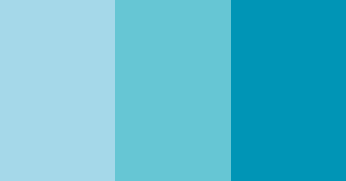 Download aqua spectrum color palette PNG image (landscape)