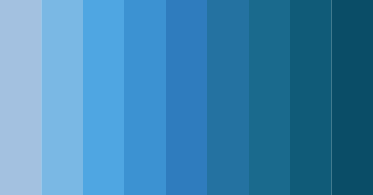 Download azure dreams color palette PNG image (landscape)