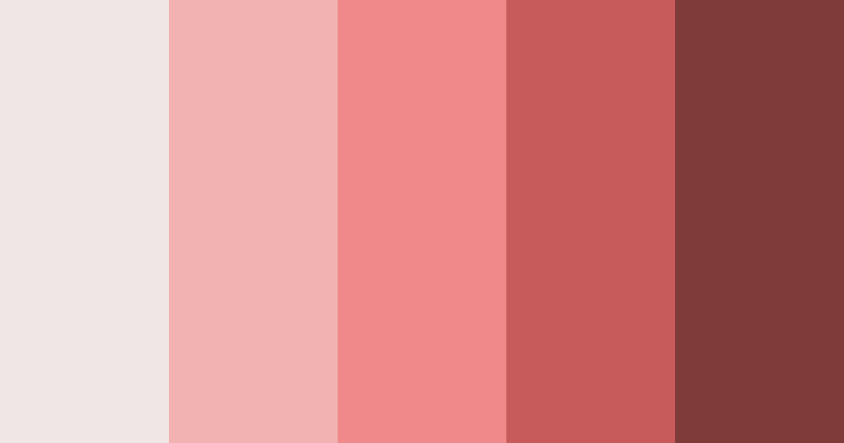 Download blushing embers color palette PNG image (landscape)