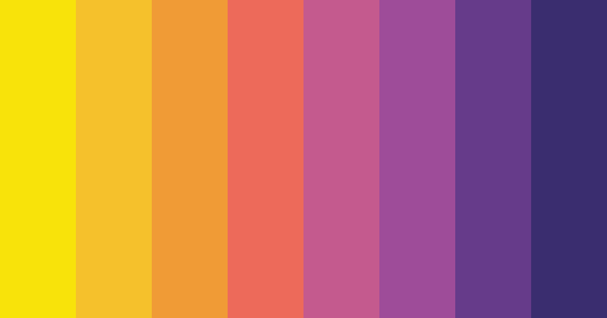 Download masquerade of colors color palette PNG image (landscape)