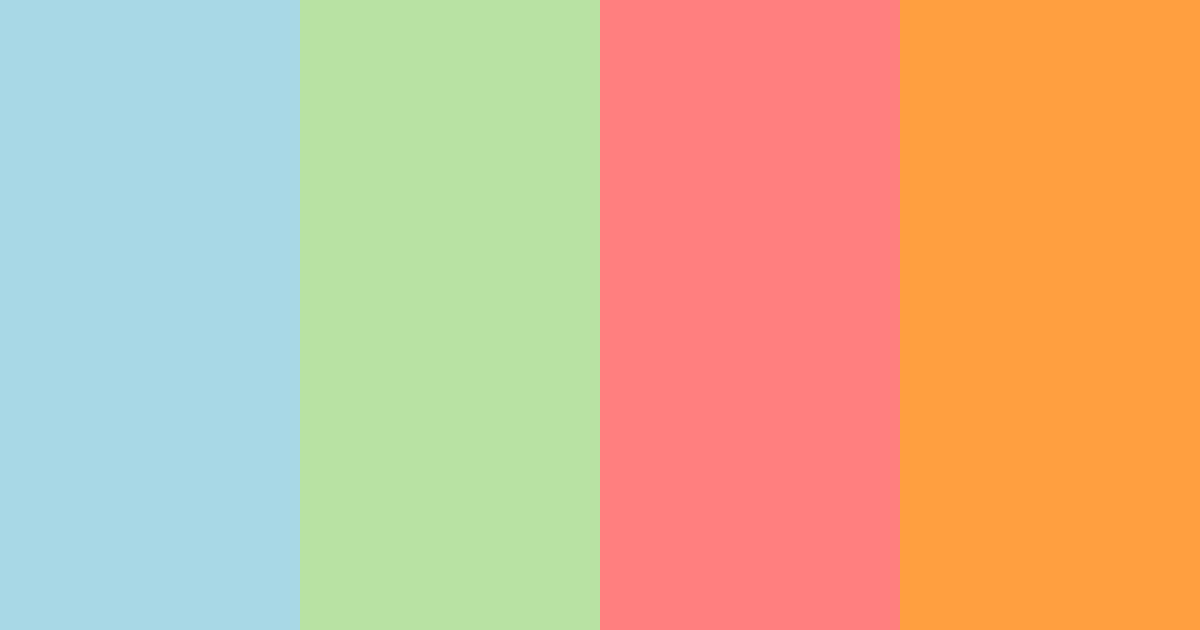 Download harmony in bloom color palette PNG image (landscape)