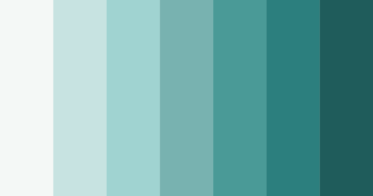 Download teal gingham color palette PNG image (landscape)